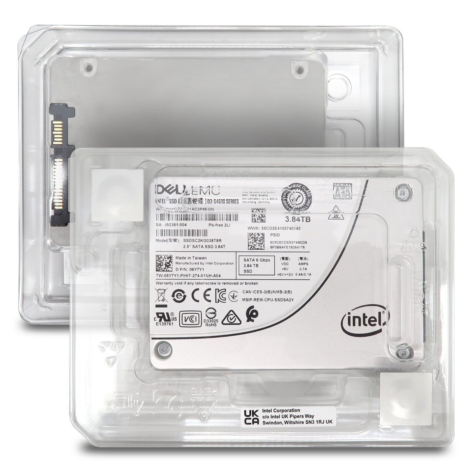 Intel SSD D3-S4610シリーズ 480GB x2個セット Intel SSD D3-S4610シリーズ 480GB x2個セット Solidigm D3